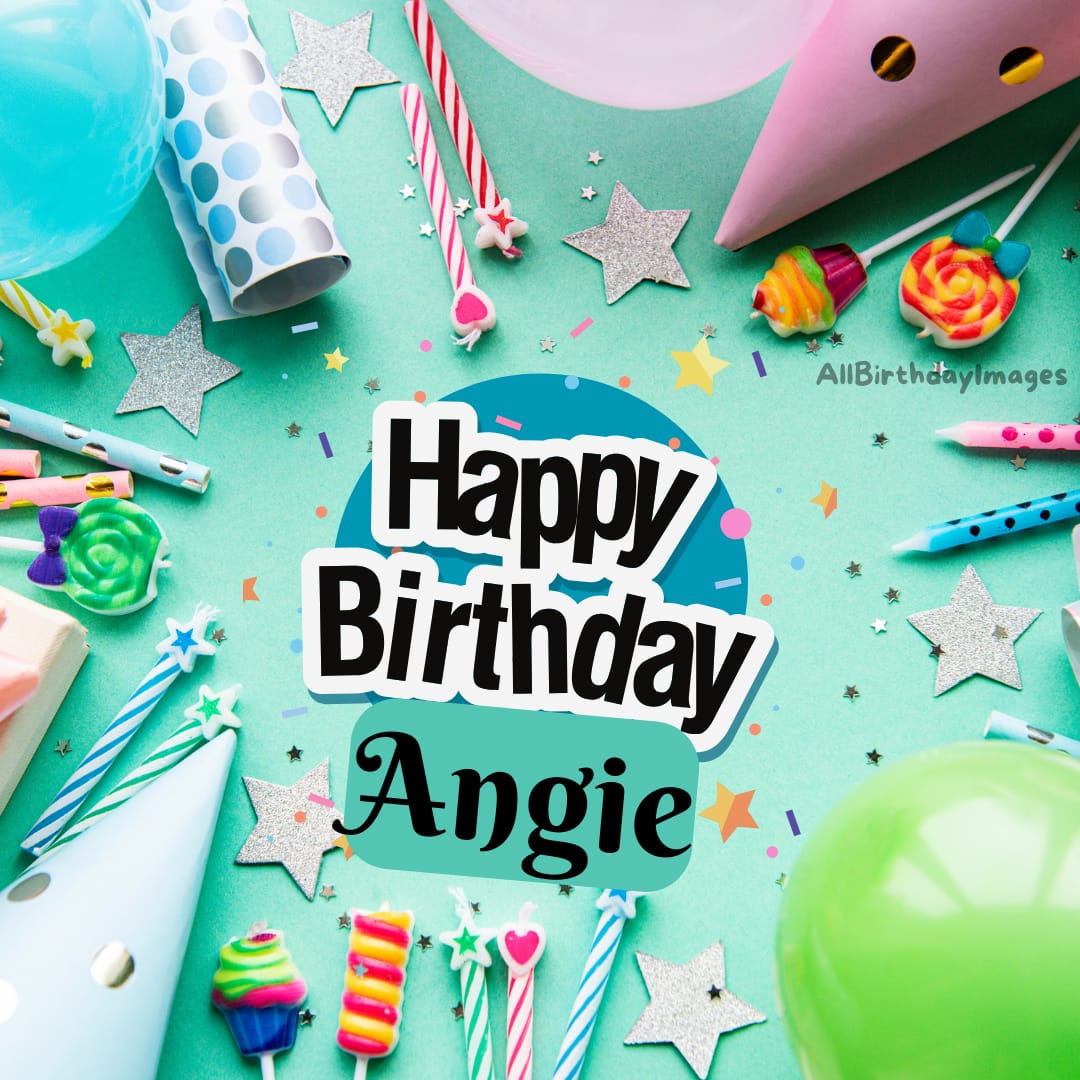 Happy Birthday Image for Angie