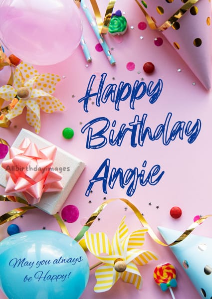 Happy Birthday Angie Cards