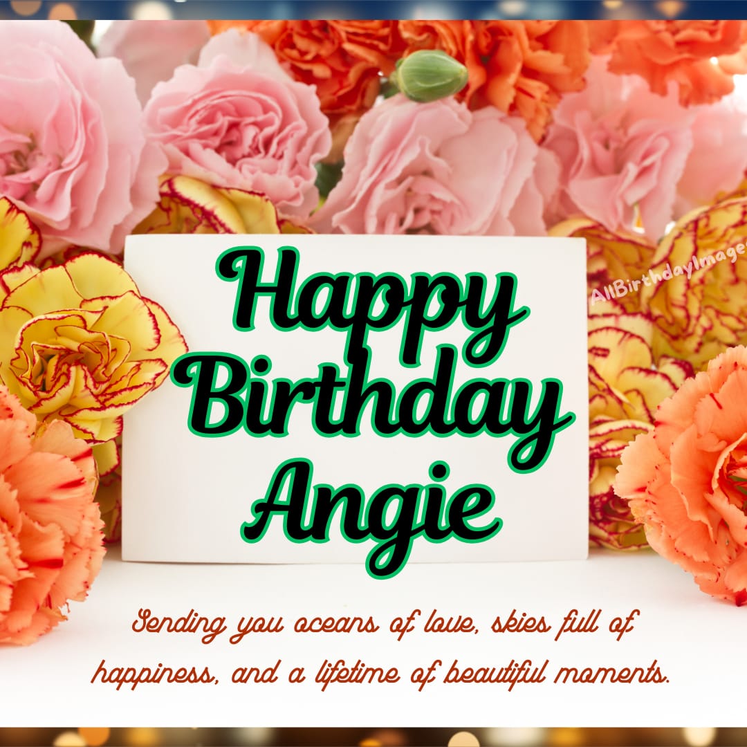 Happy Birthday Wishes for Angie
