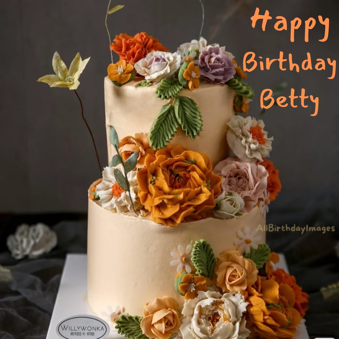 Happy Birthday Cake for Betty
