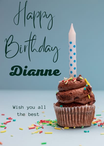 Happy Birthday Dianne Card