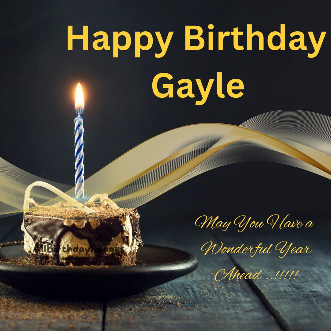 Happy Birthday Gayle Images
