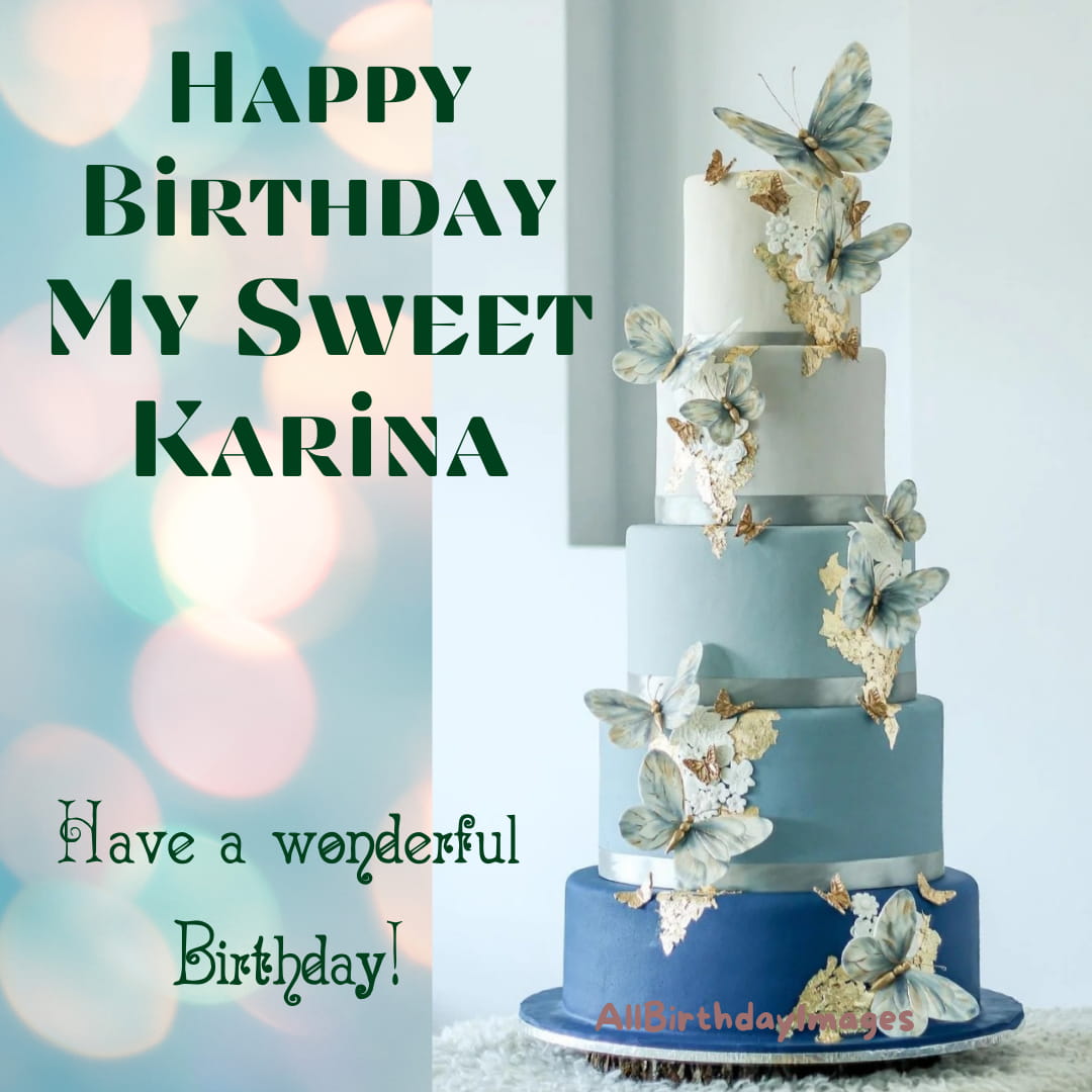 Happy Birthday Cake Pics Karina