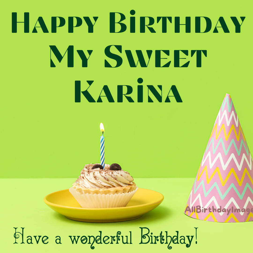 Happy Birthday Karina Image
