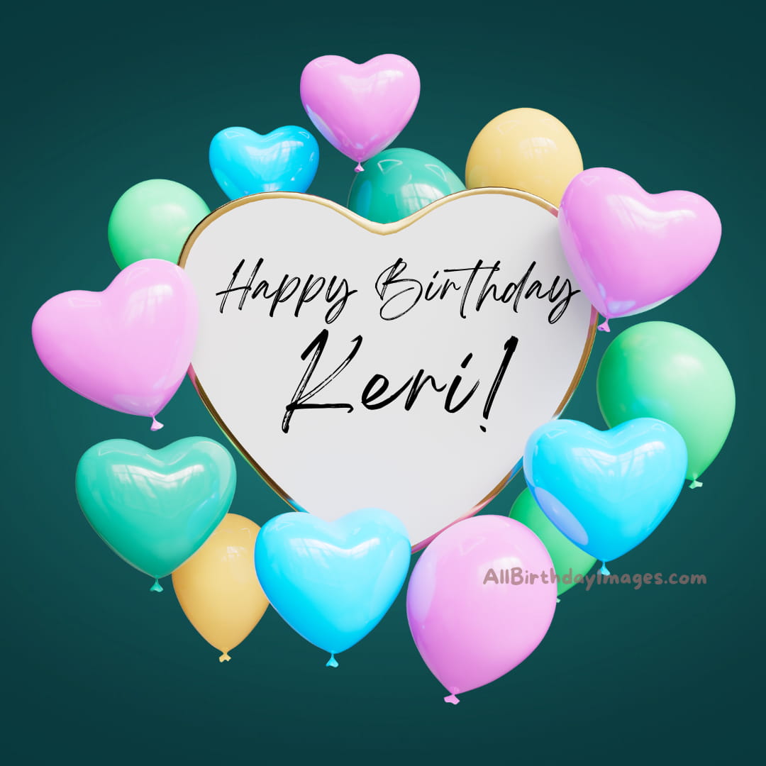 Happy Birthday Image for Keri