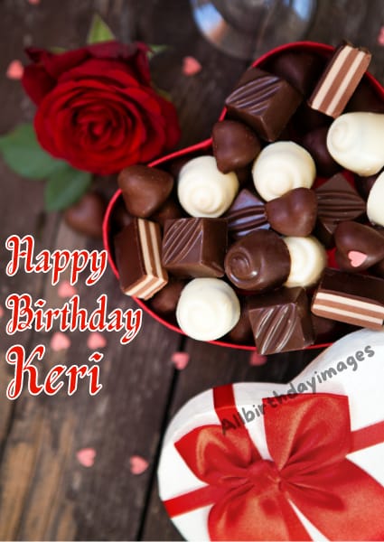 Happy Birthday Card for Keri