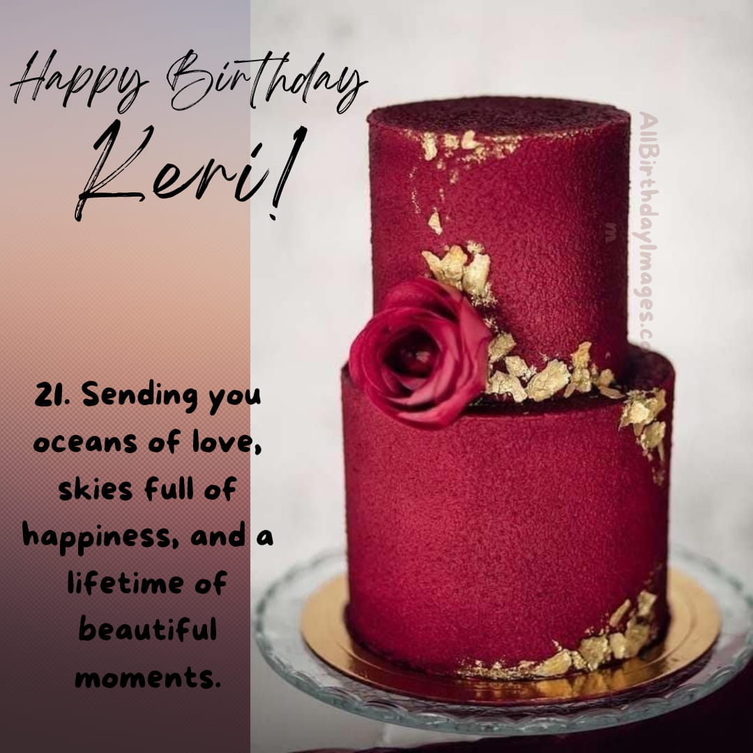 Happy Birthday Cake for Keri