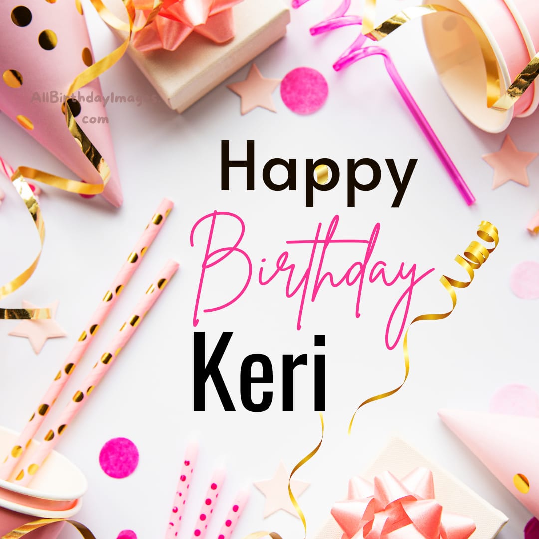 Happy Birthday Image for Keri
