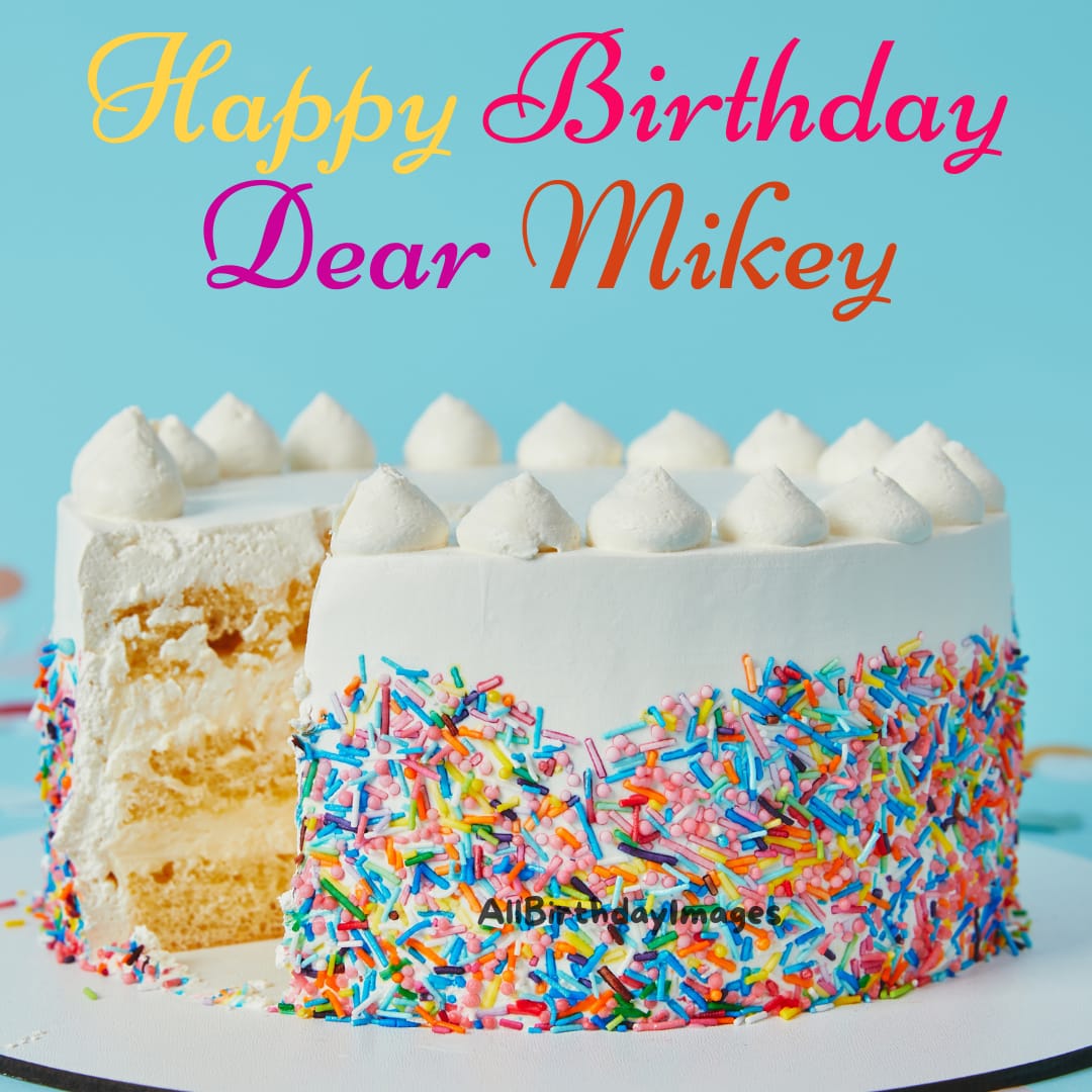 Happy Birthday Mikey Cake Pics