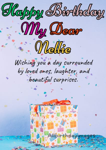 Happy Birthday Nellie Card