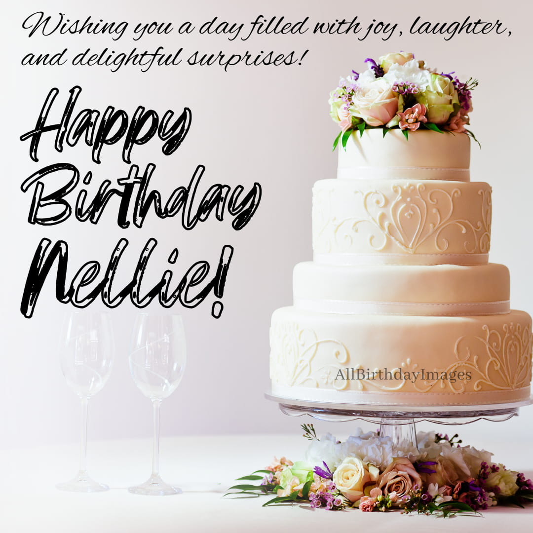 Happy Birthday Cake for Nellie