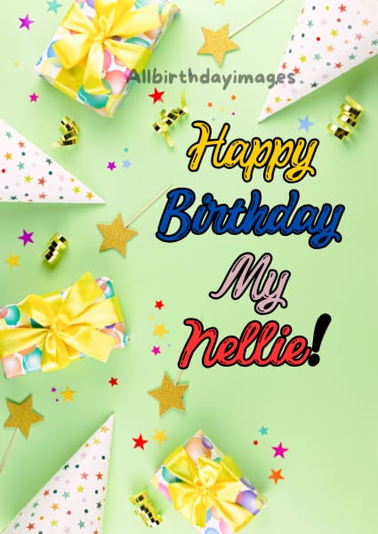 Happy Birthday Nellie Card