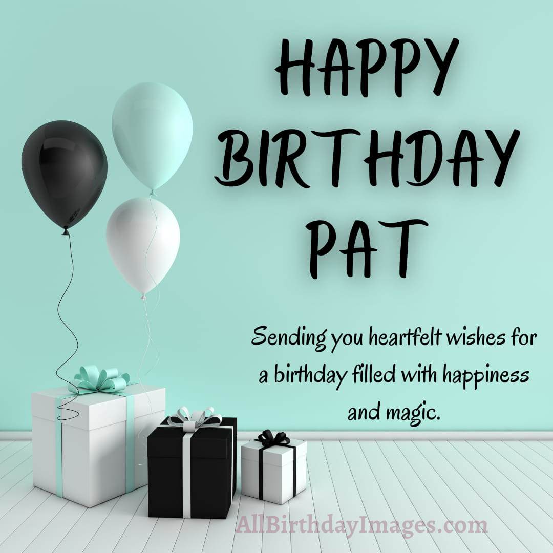 Happy Birthday Pat Image