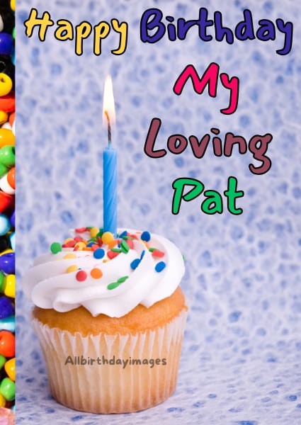 Happy Birthday Pat Card