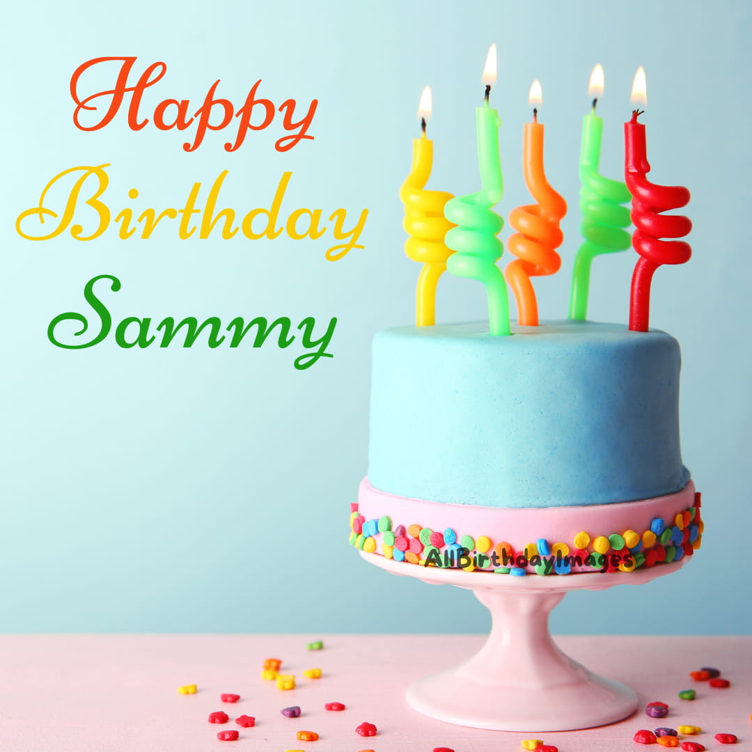 Happy Birthday Sammy Cake