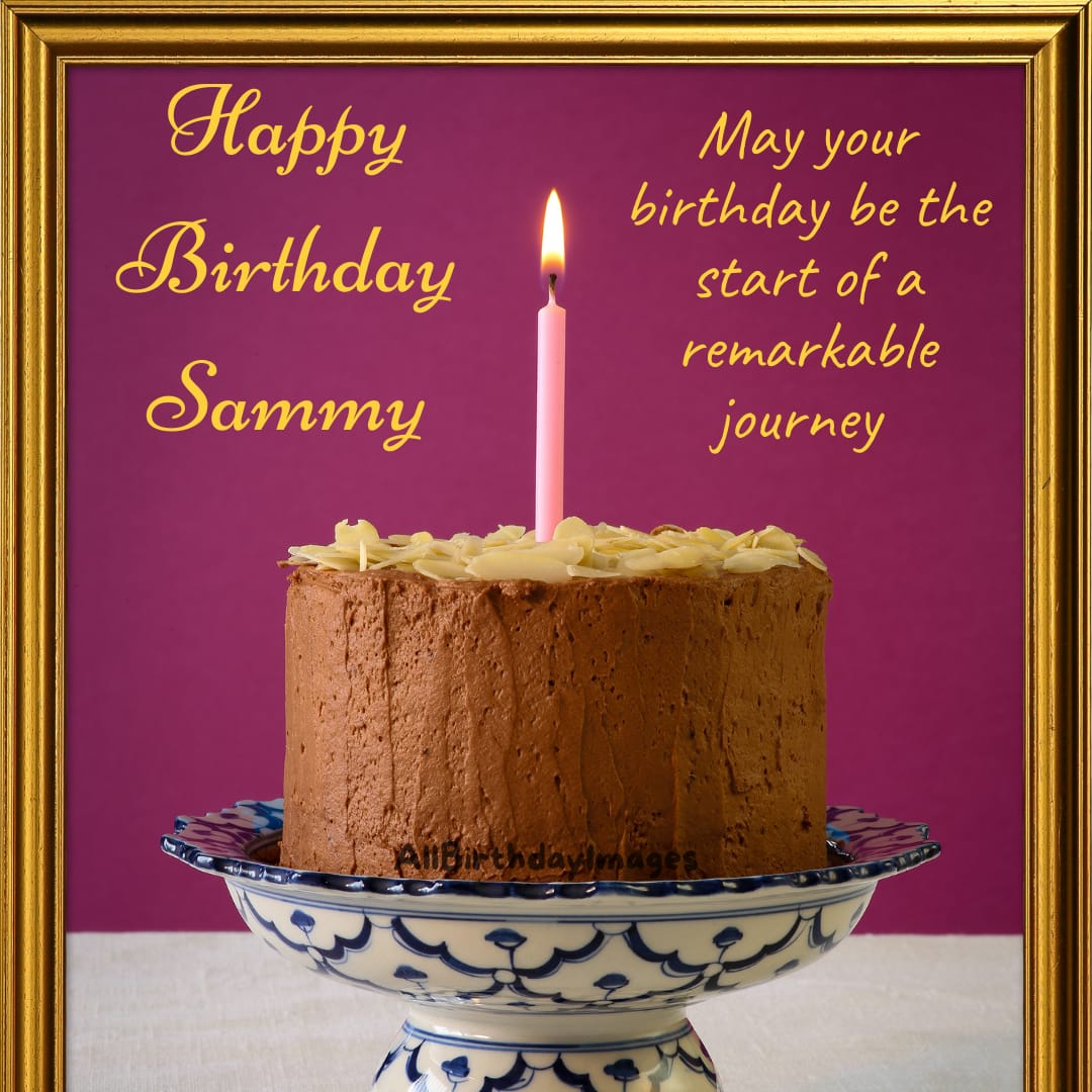 Happy Birthday Cake for Sammy