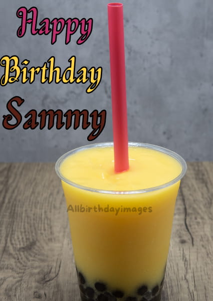 Happy Birthday Card for Sammy