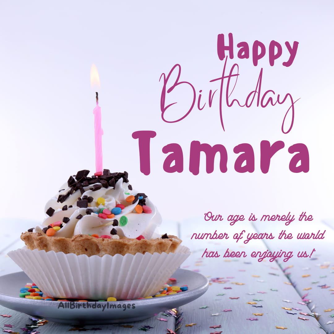 Happy Birthday Cake for Tamara