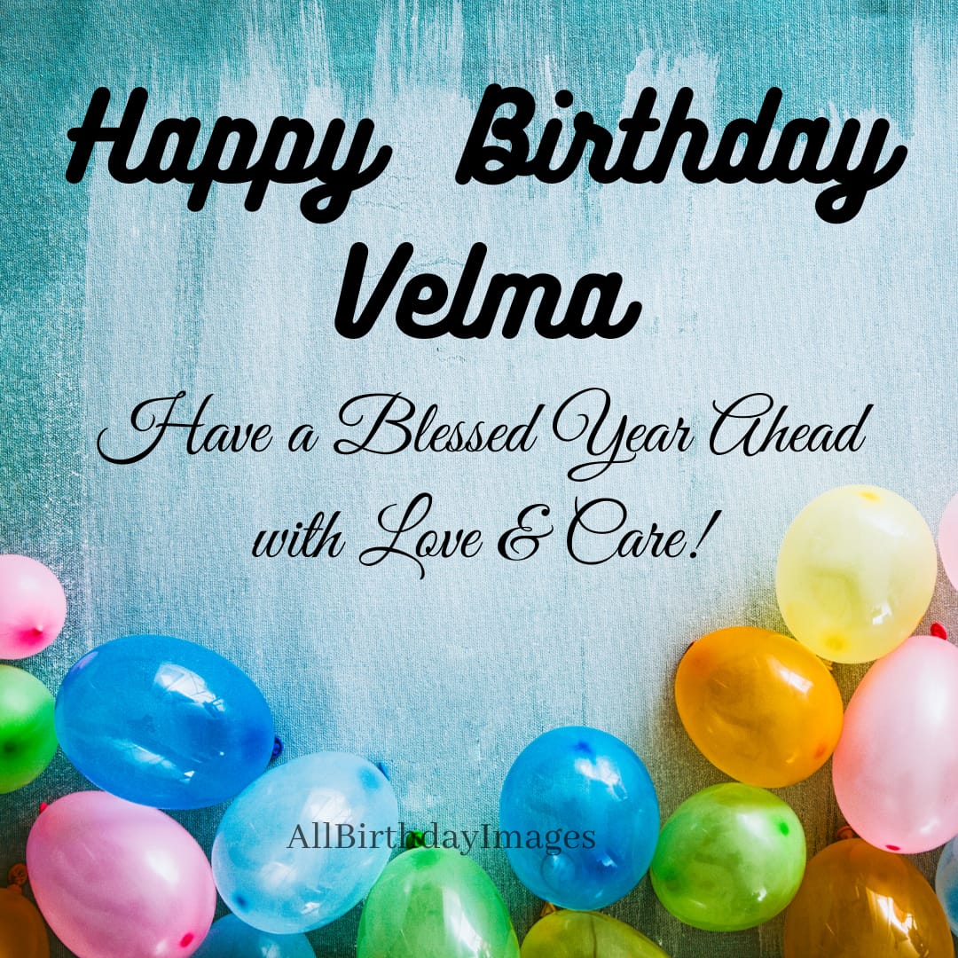 Happy Birthday Wishes for Velma