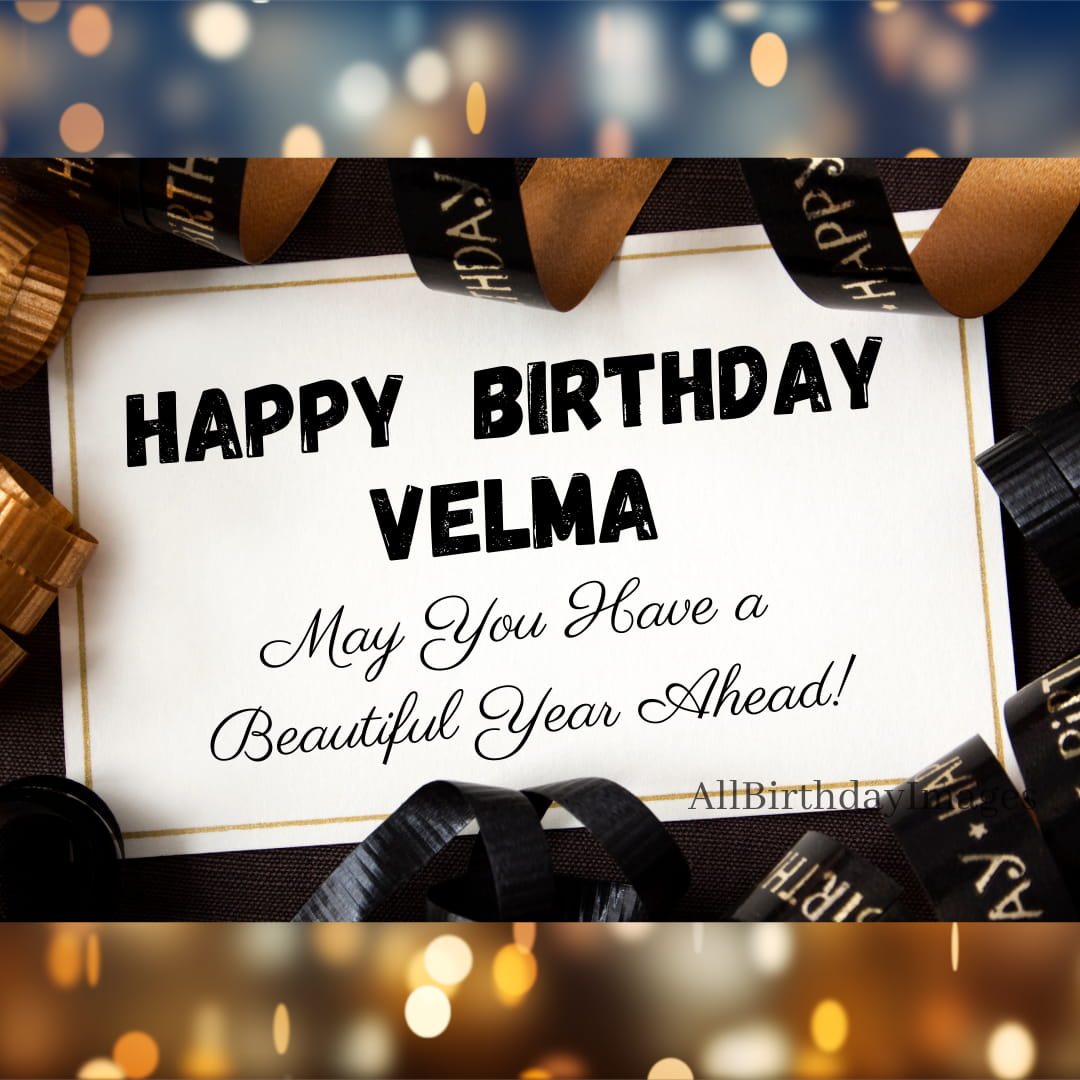 Happy Birthday Image for Velma